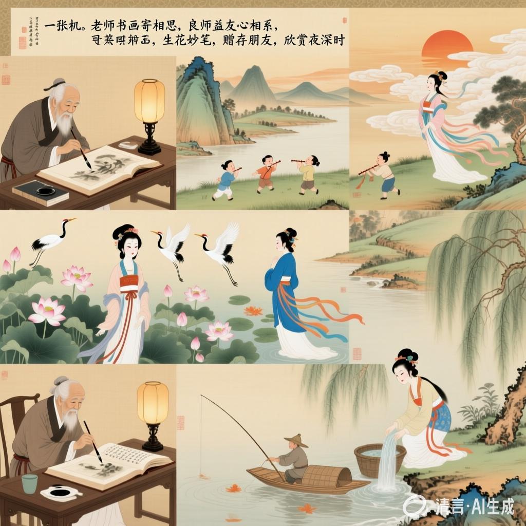 【中国憨派文学】张国贤:九张机·欣赏《孟黎画册》(图2)