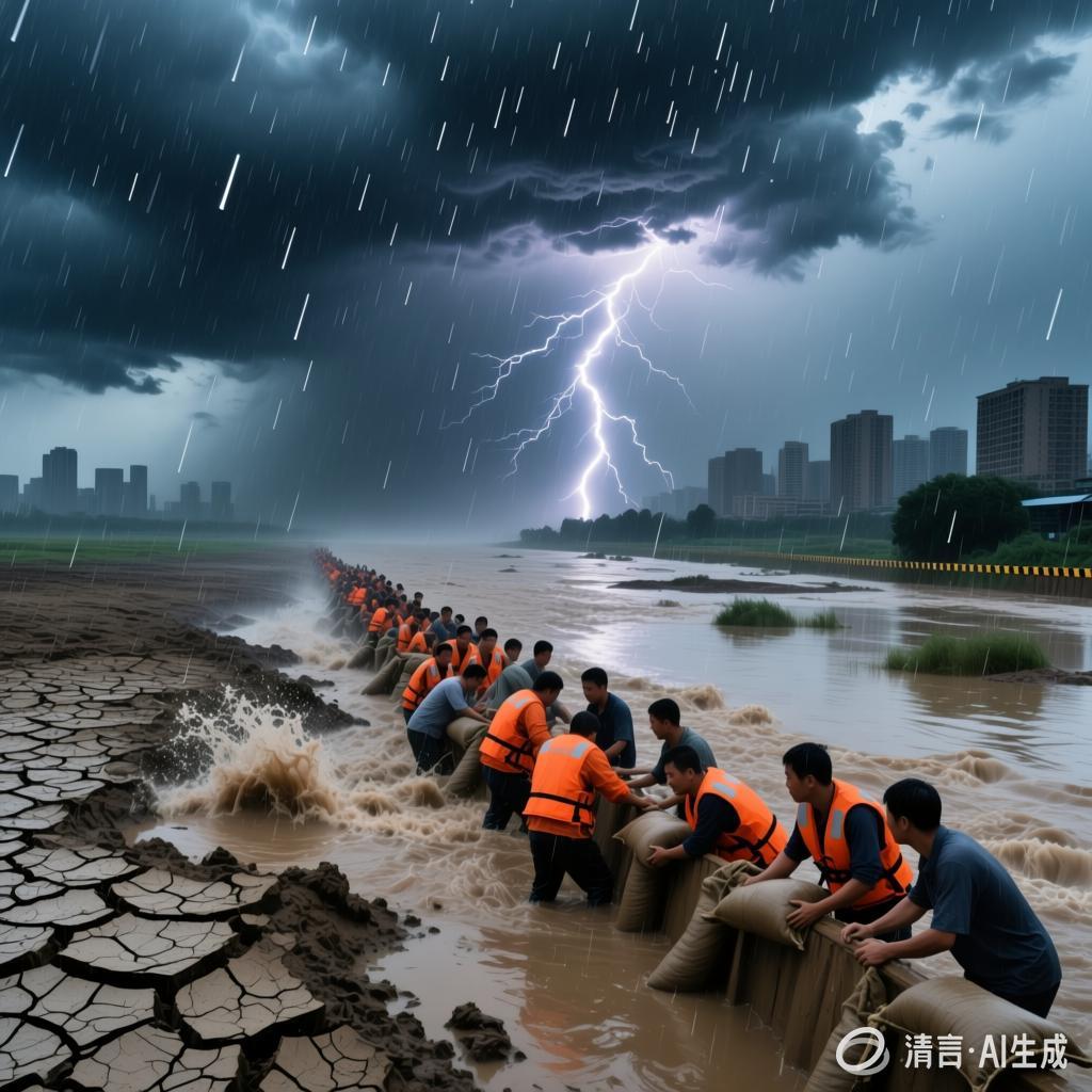 马淑云:【土掉渣·滑溜曲】大暴雨(中国憨派文学)(图2)
