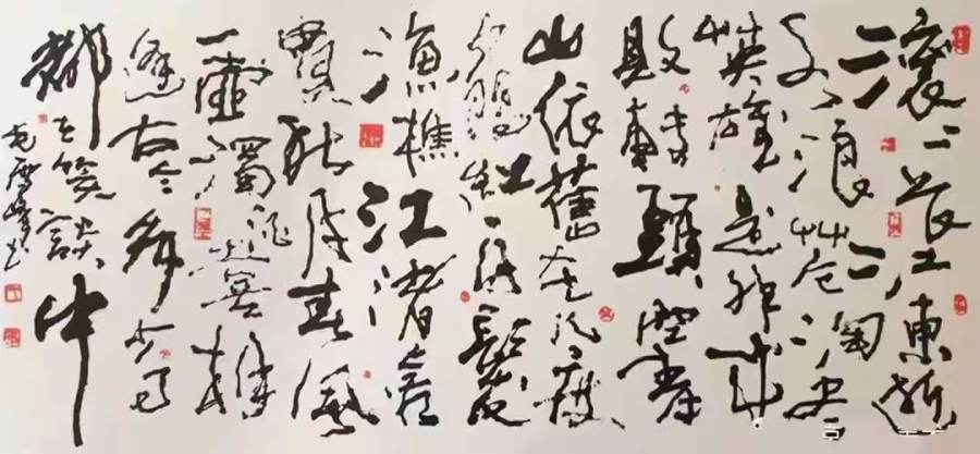 文心润笔墨,诗意入云烟——毛雪峰书法艺术品鉴(图8)