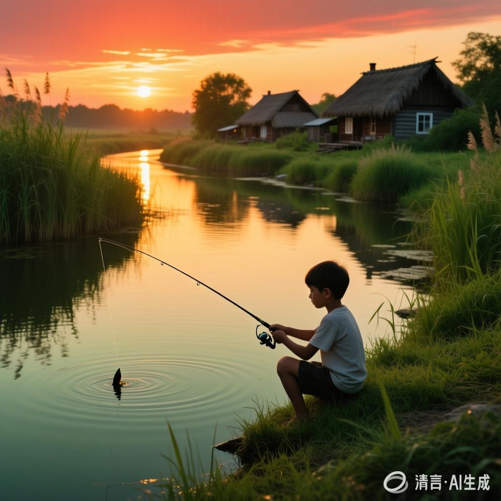 刘敦杰:【土掉渣·滑溜曲】钓鱼(中国憨派文学)(图2)