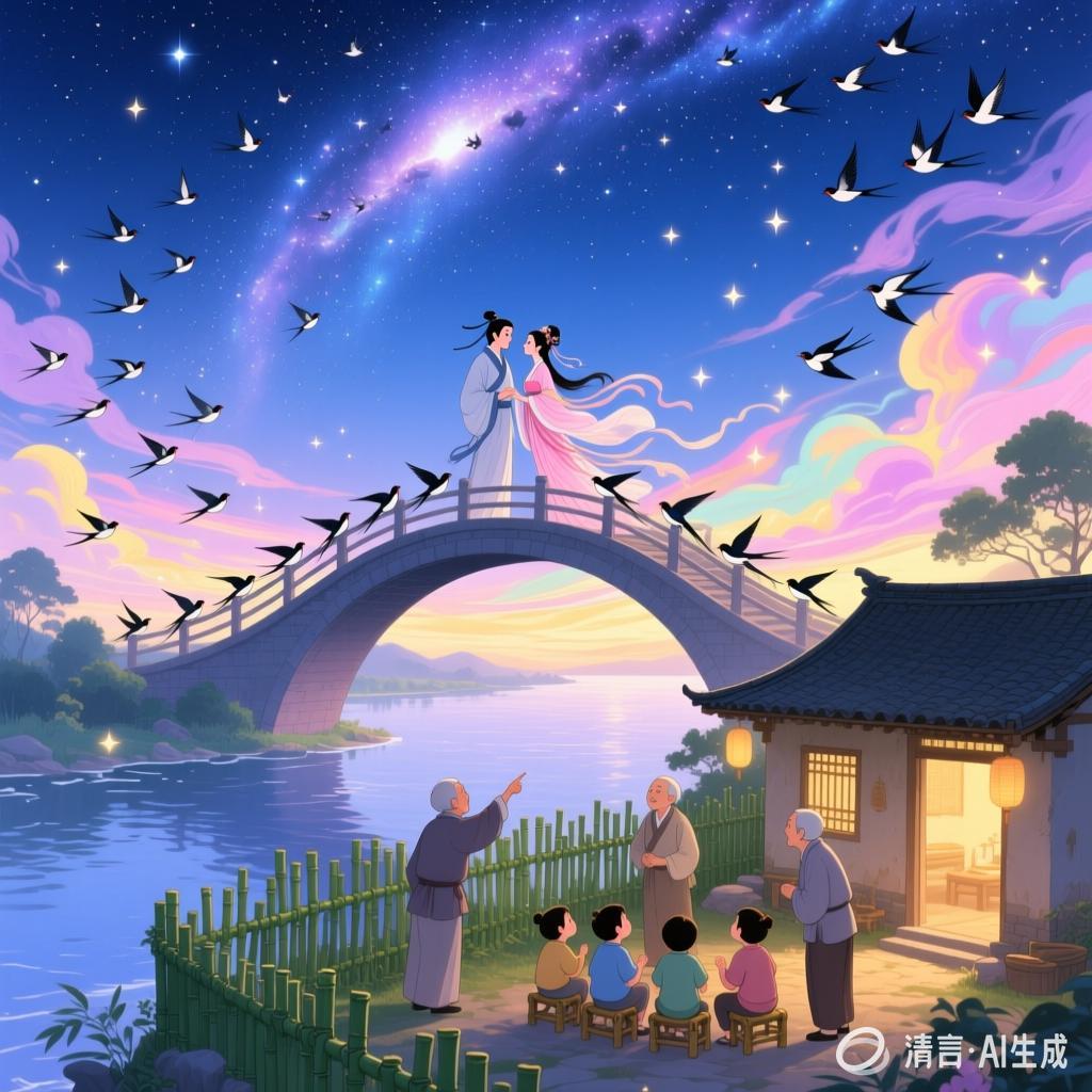 刘敦杰:【土掉渣·滑溜曲】牛郎织女(中国憨派文学)(图2)