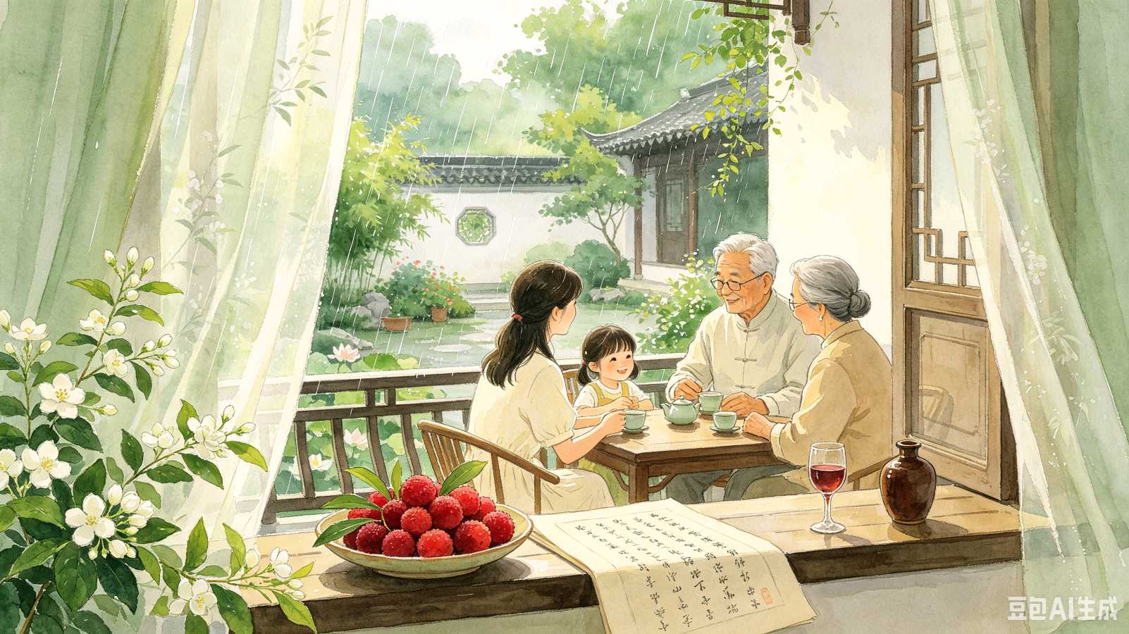 请欣赏《七律*台风之夜》外一首/作者 朱守平/主播 海浪/编辑 罂粟～花【中国长江文学社】有声文学平台【第18903期】（图6）