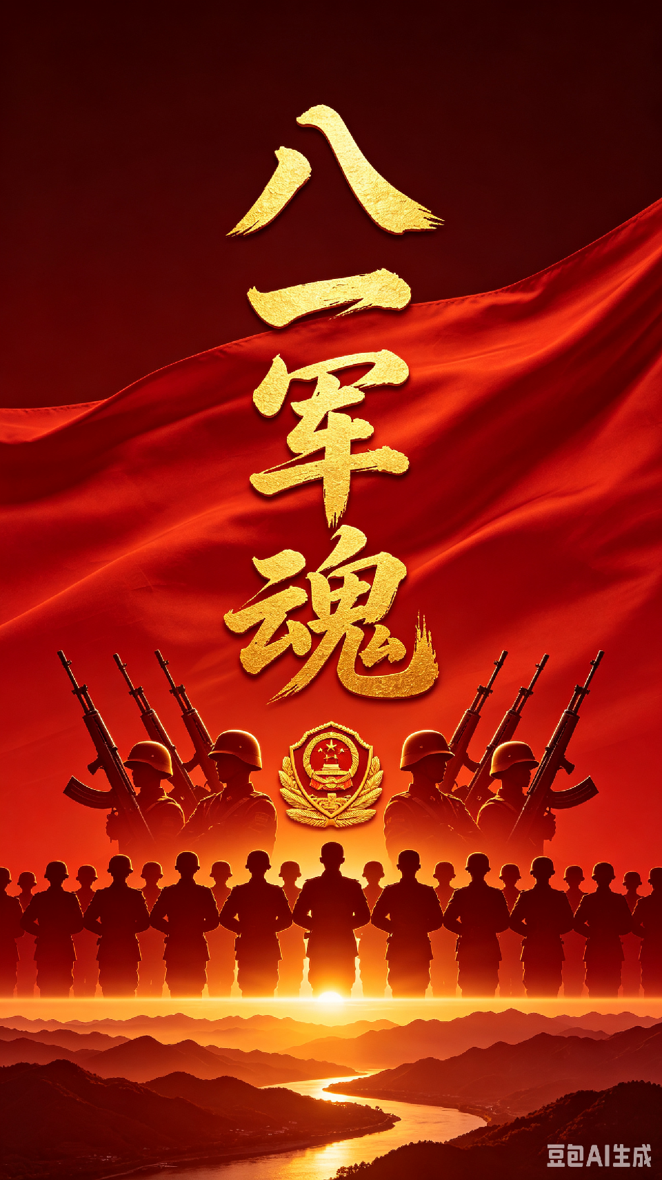 【乐天头条】文学社核心作家姬花池先生精品//猎猎军旗颂（图2）