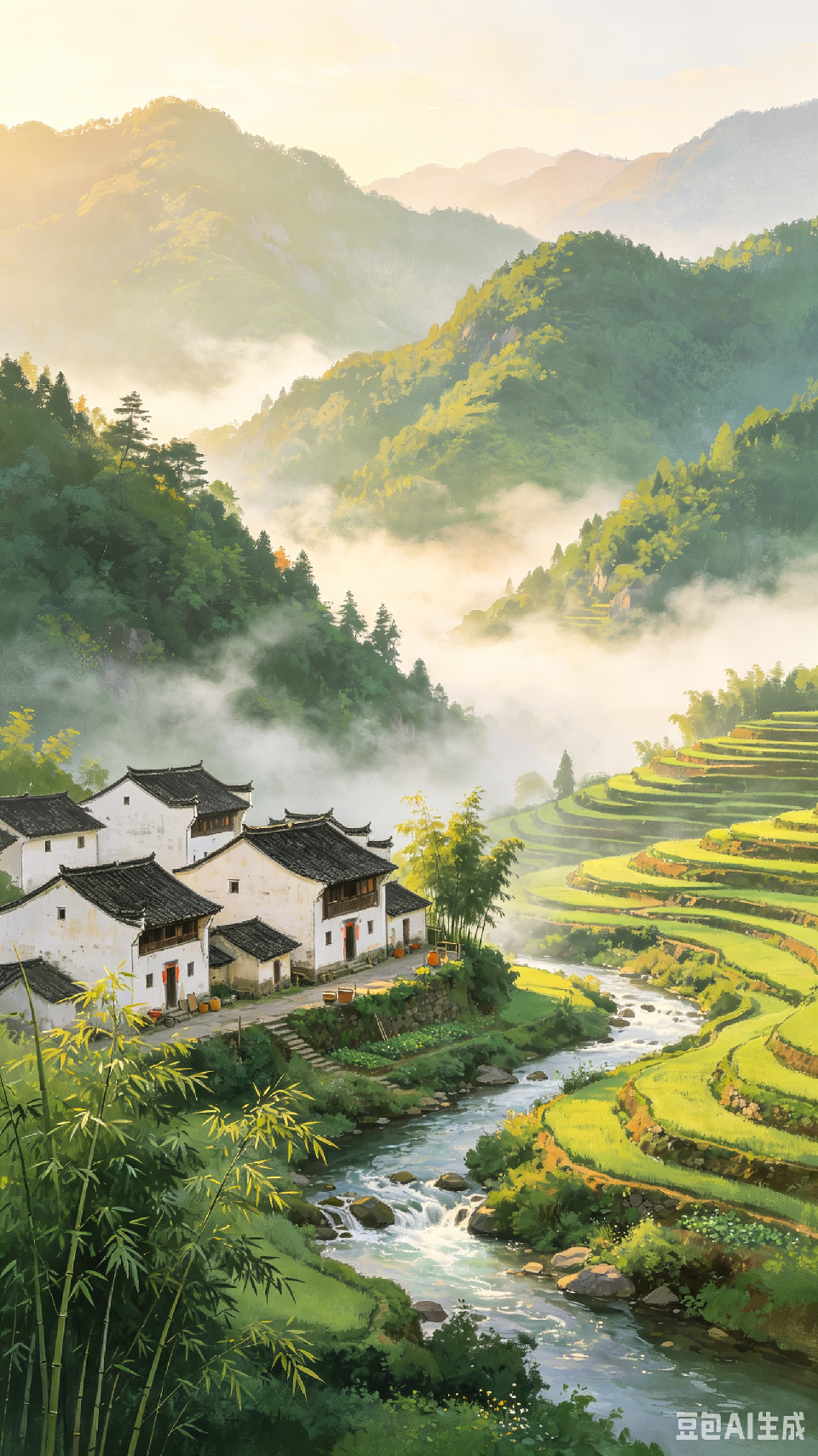 【乐天头条】文学社核心作家凌智捷先生精品//丽水山中（首联折枝松竹，鹤膝格入诗）（图2）