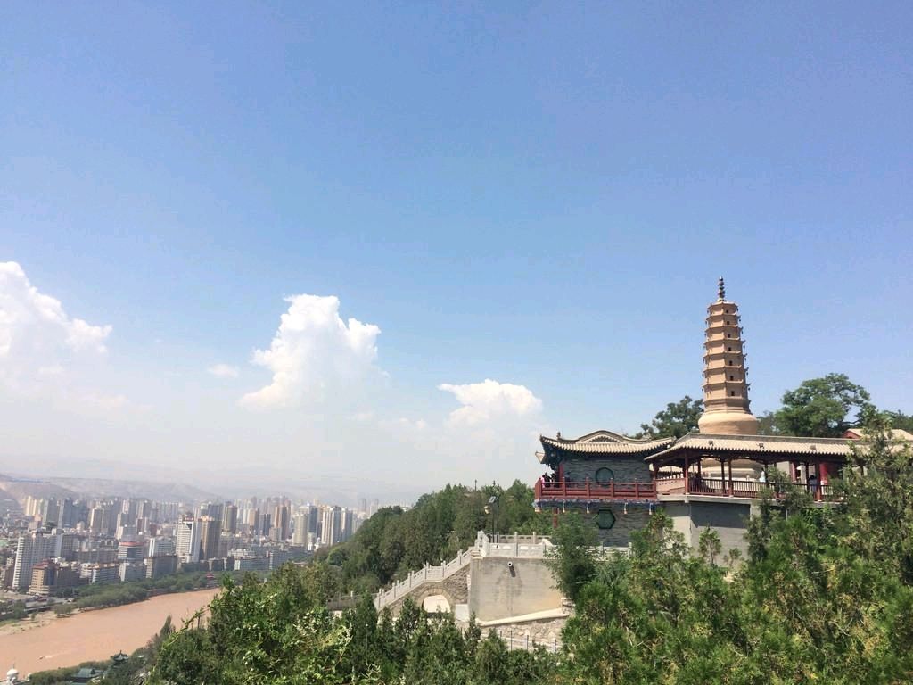 夏游白塔山公园漫兴（新韵）金夜（兰州）（图3）