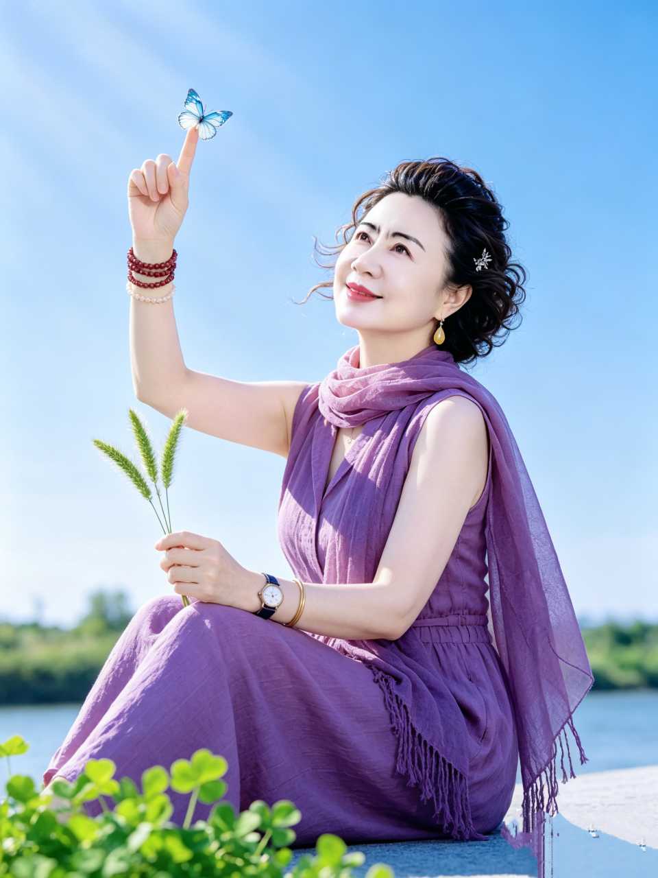 霜鬓寻常客，丹心敬八一