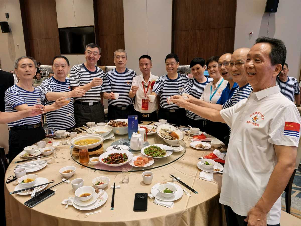 军旗猎猎映初心 岁月悠悠战友情——海军海校广东校友(战友)会庆祝建军九十九周年联谊会圆满举行(图23)