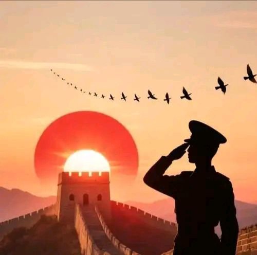 “八一”建军节献词（外一首） 作者:金夜（兰州）（图2）