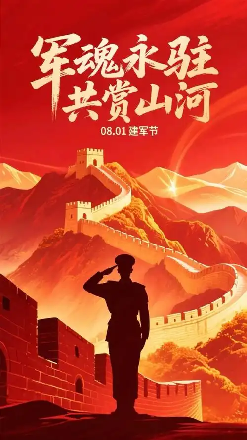 诗词联练笔:建军节||巴彦诗协【1192】(图7)
