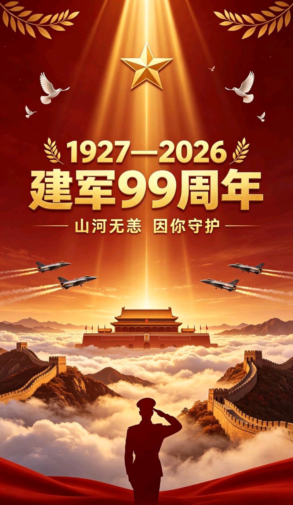 七绝-八一颂歌（组诗五首）史文（江苏）（图11）