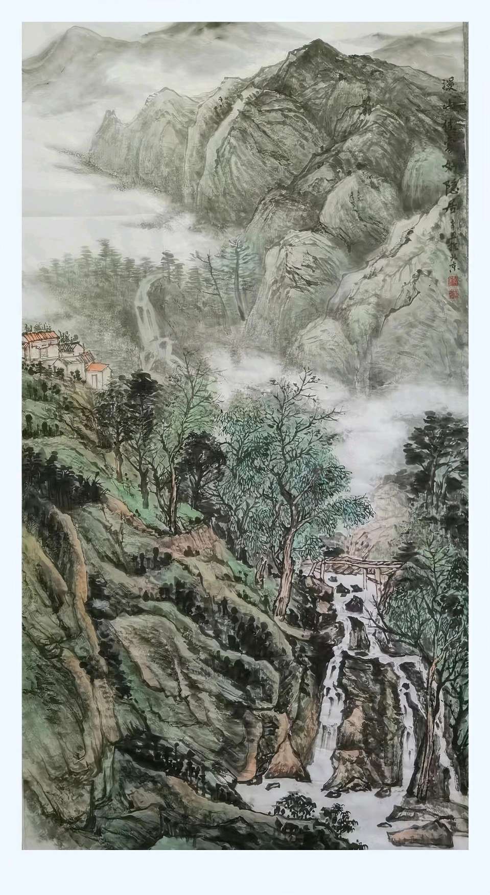 [丹青雅韵] 殷进绘画作品欣赏！🌹🌹🌹一一省直艺术端木齐派书画联谊会推荐（四）（都市总展55期）（图7）
