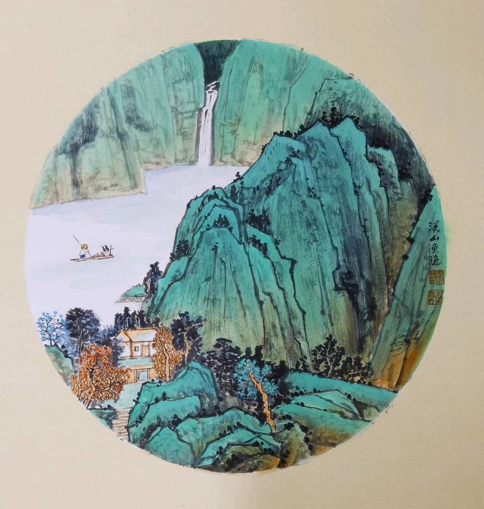 [丹青雅韵] 殷进绘画作品欣赏！🌹🌹🌹一一省直艺术端木齐派书画联谊会推荐（四）（都市总展55期）（图31）