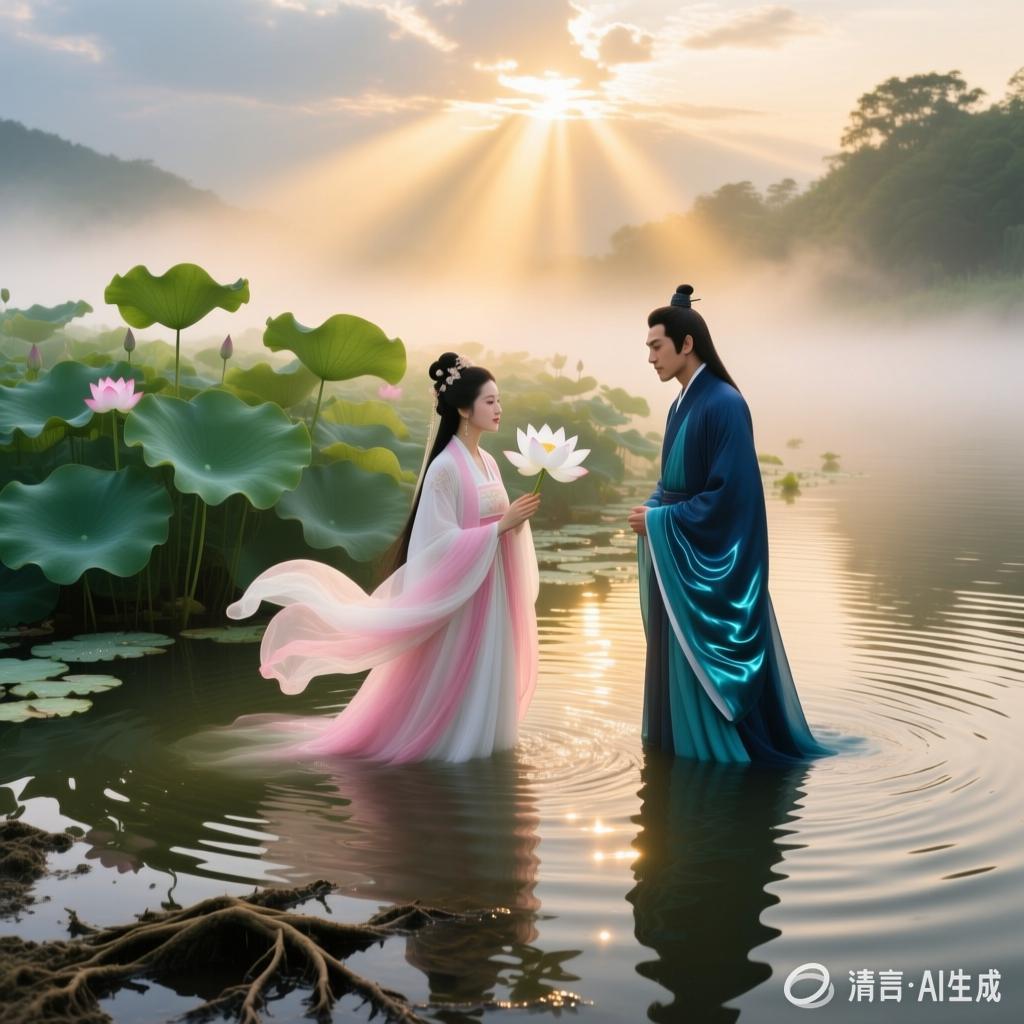 【中国憨派文学】马淑云：荷神河神（图2）