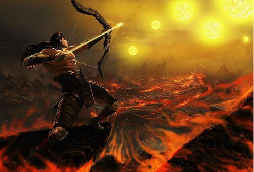 《礼赞古代英雄后羿》联机全球发布王铁忠作品欣赏(图3)
