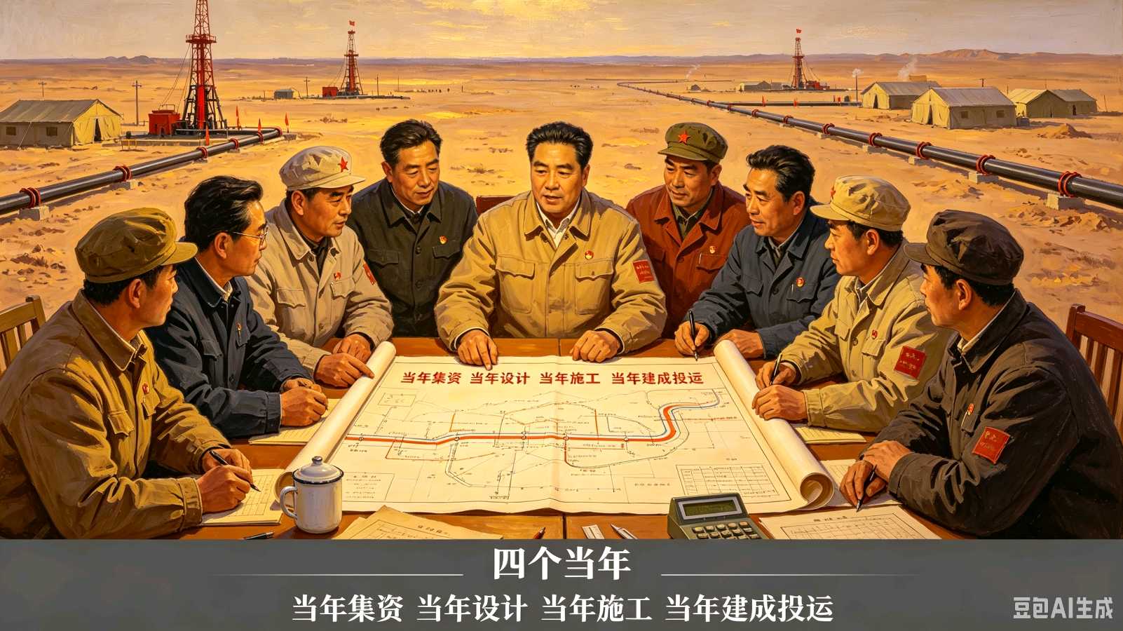 《青海油田职工集资建设南翼山通敦煌的天然气管道》作者：赵连峰/主播：茱萸（图6）