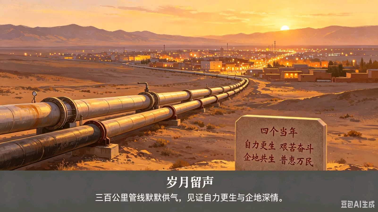 《青海油田职工集资建设南翼山通敦煌的天然气管道》作者：赵连峰/主播：茱萸（图9）