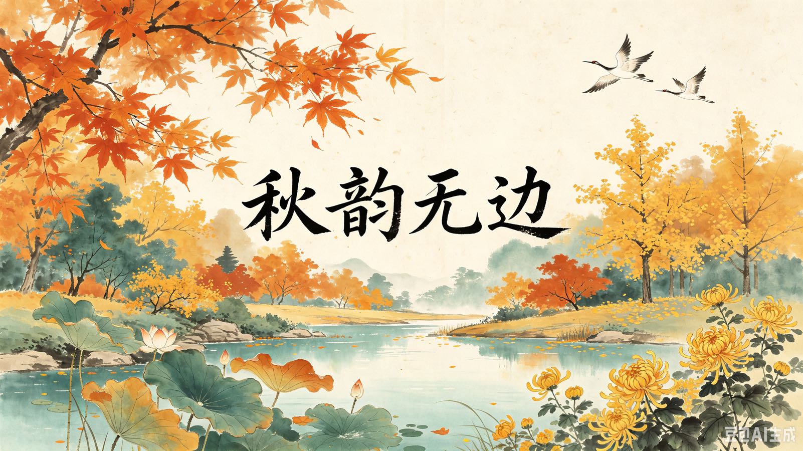 《江山雅咏》欣赏知名诗人朱德群先生《初秋》（图6）