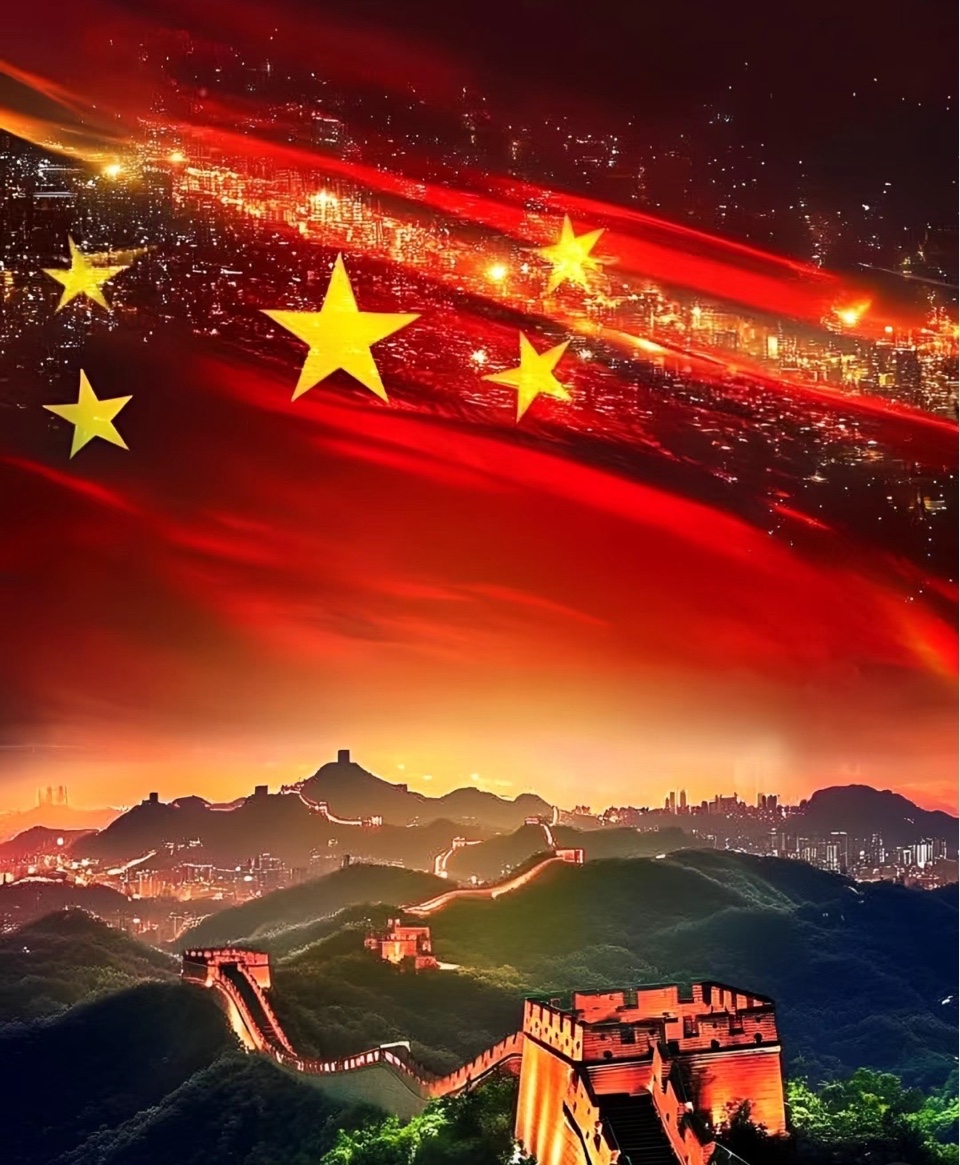 海外头条:蓝天朗诵🇨🇳 《旌旗昭大义,金徽铸忠魂》作者||赤脚诗童/山之子(京黔)(图6)