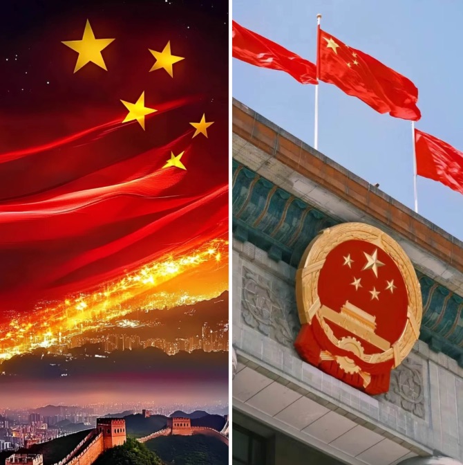海外头条：蓝天朗诵🇨🇳 《旌旗昭大义，金徽铸忠魂》作者||赤脚诗童/山之子（京黔）（图8）