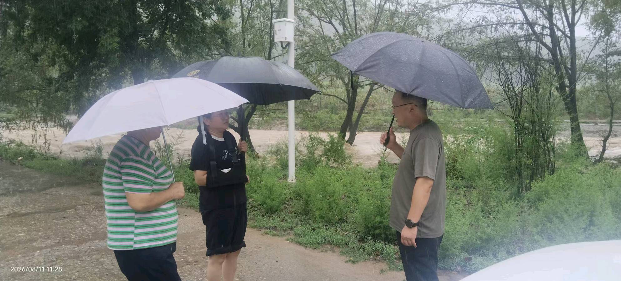 以身赴风雨 丹心护乡邻