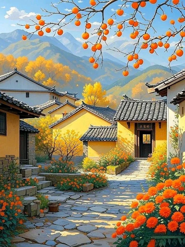 寿山曲*秋居安暖  作者~唐增虎（山东）