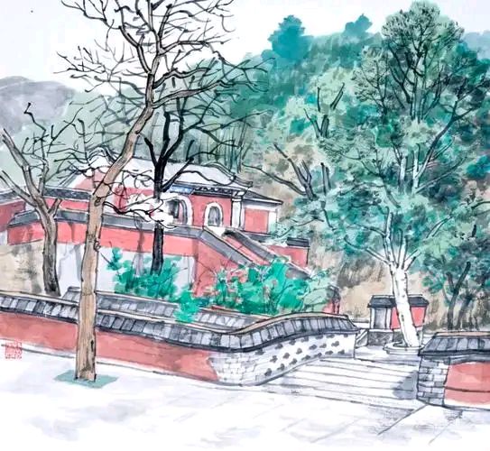 《七绝：咏潭柘寺》文/侯洁——山东诗人（图2）