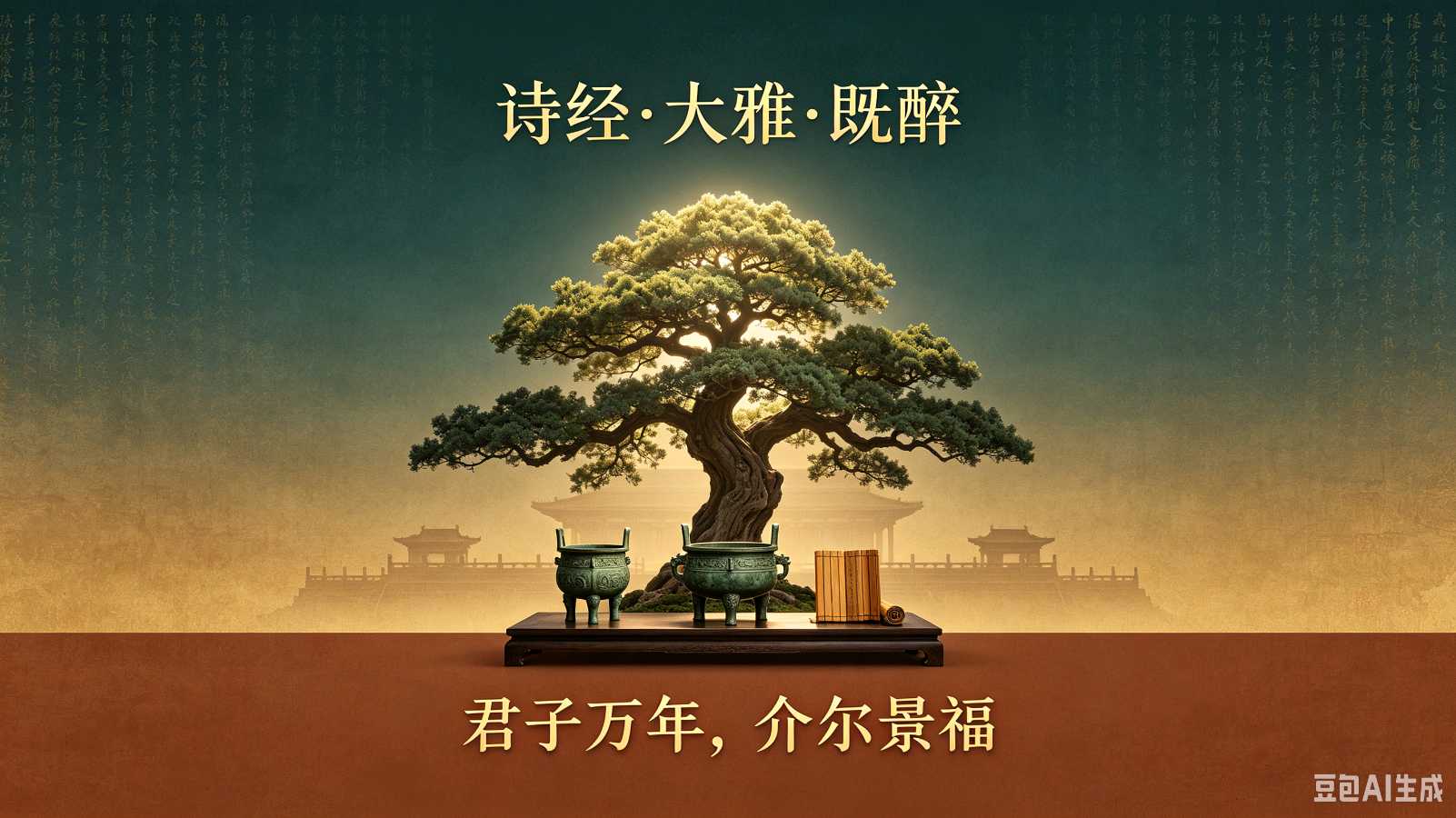 诗经版：《大雅•既醉》解析 诗经部部长兼顾问-河间诗经学会会长董杰 诗经部编委兼河间诗经学会副会长韩爱华 主播韩爱华（图6）