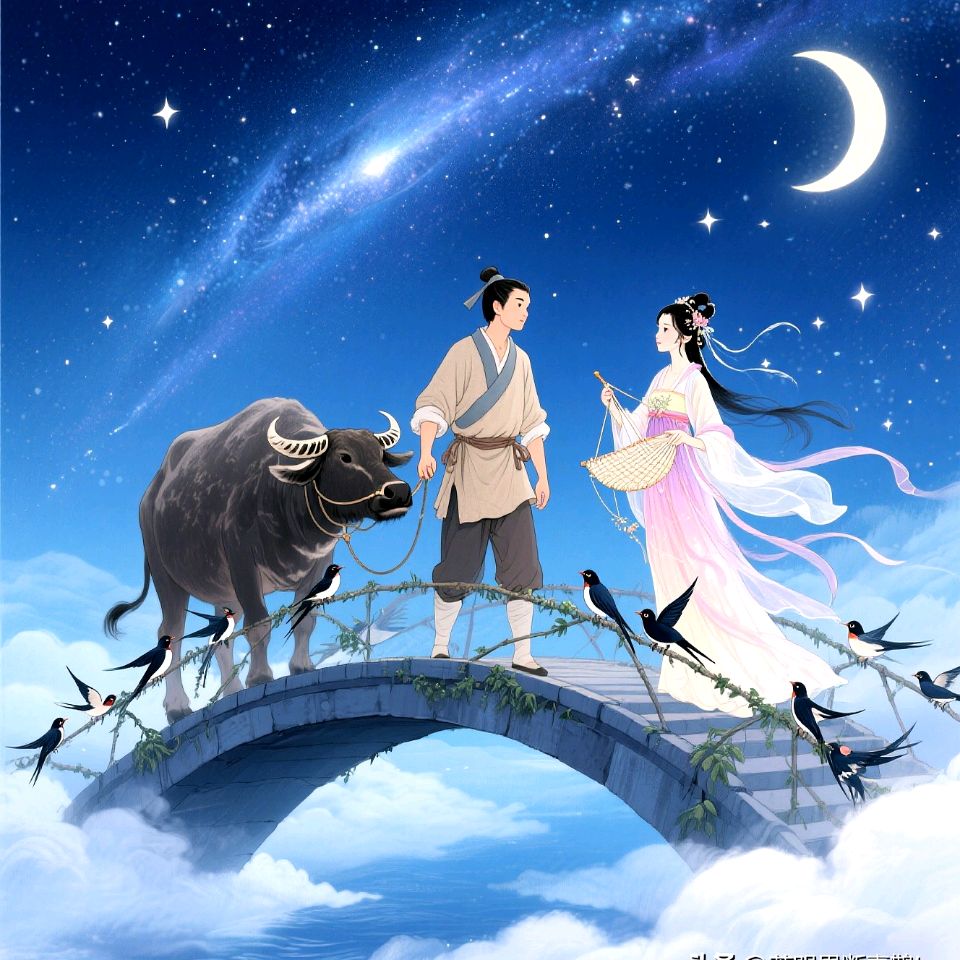 咏七夕节//作者~唐增虎（山东）