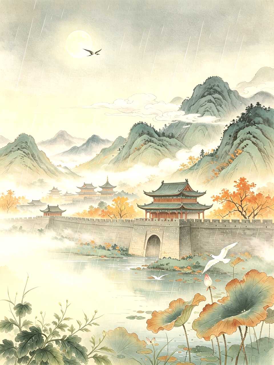 《新秋拾韵》、​《共同富裕 》、​《爬山虎》、​《秋悟涧边草》、​《七  夕》  作者：詹世和