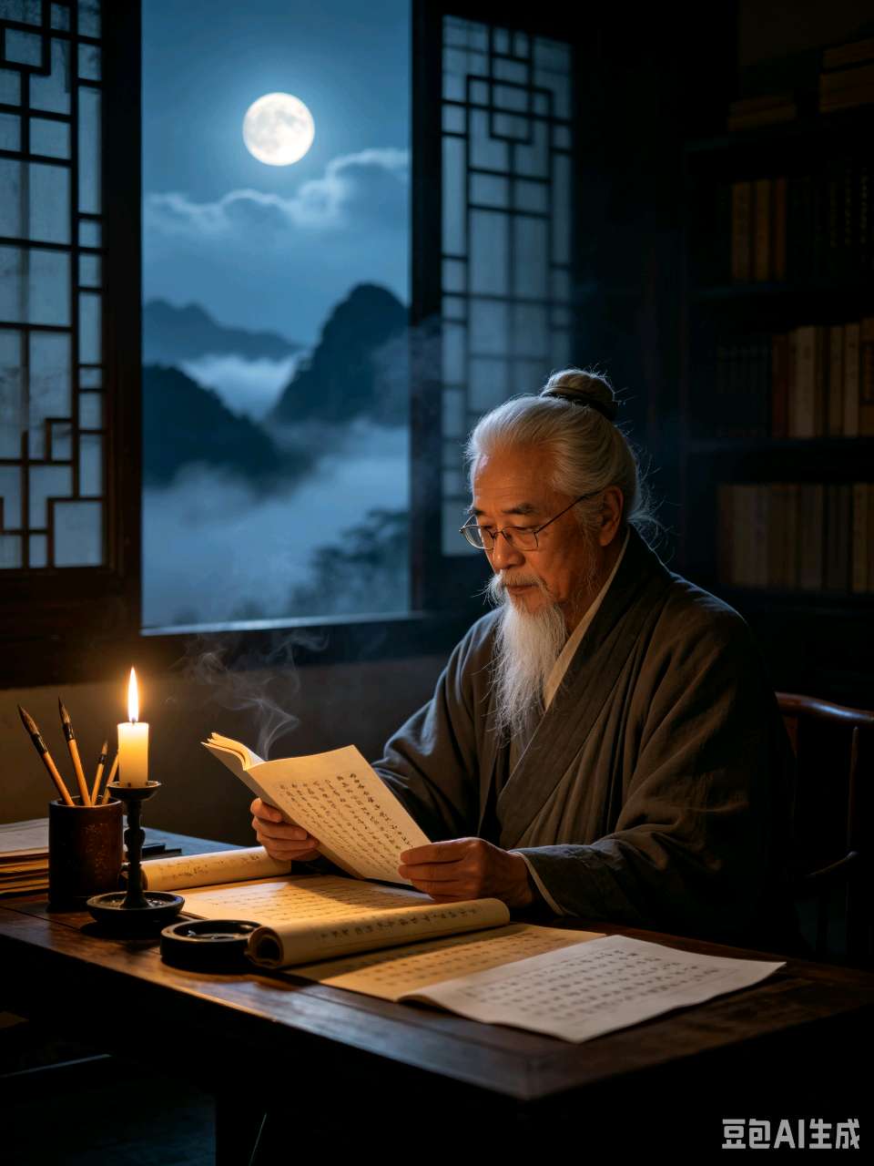 【荣耀中国】文学社*夜耕遣怀李汉银（重庆）