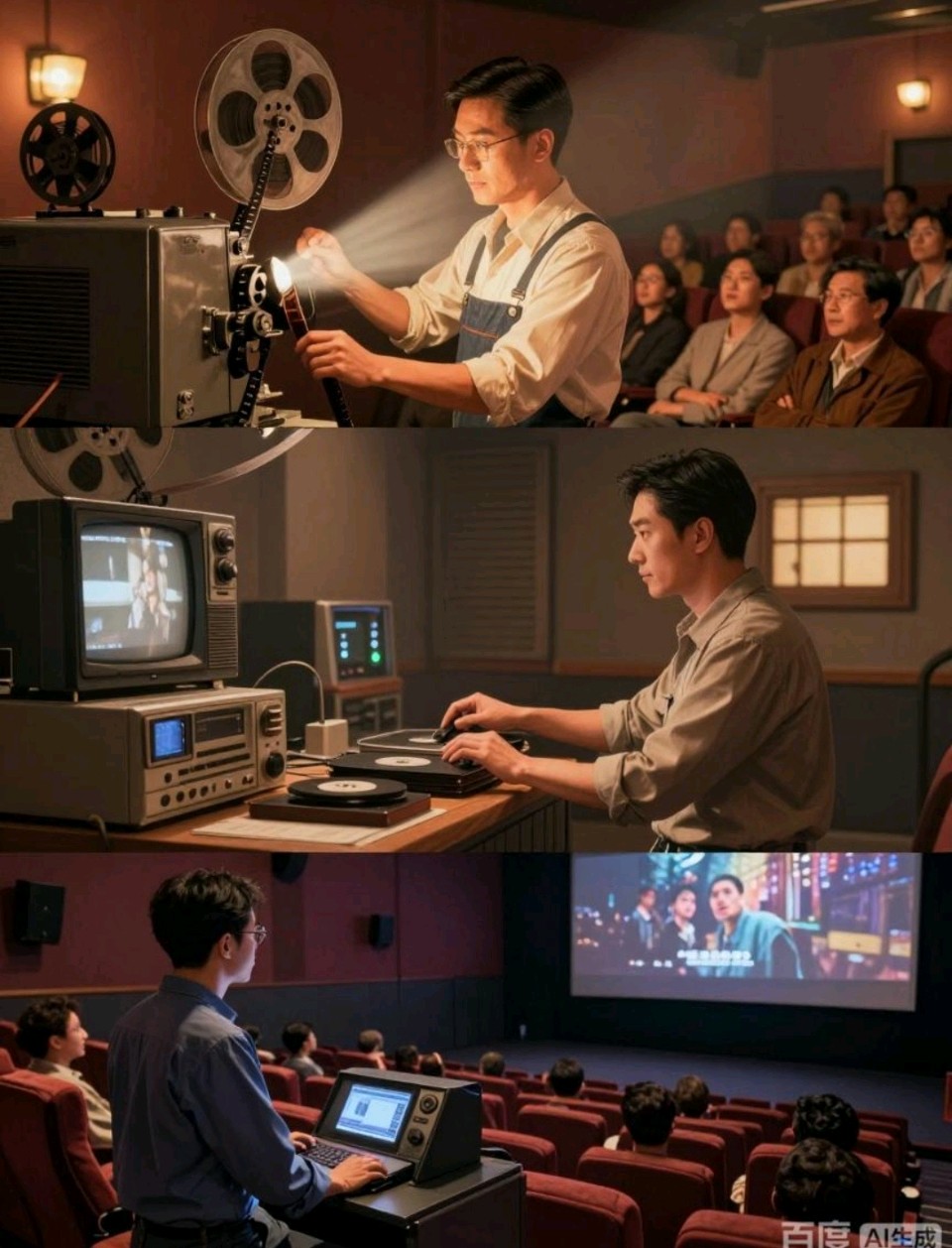 请欣赏《义务放映员之歌》作者/盛百珍.主播.编辑/祥云【中国长江文学社】有声文学平台【第19305期】（图5）