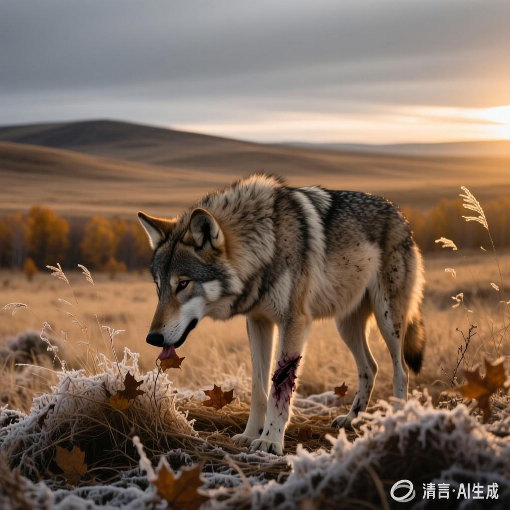 【中国憨派文学】童华:北方没有独狼,只有一只受伤的狼(图2)