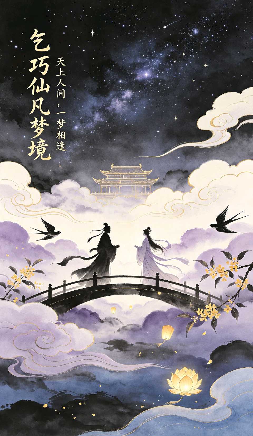 西江月-乞巧仙凡梦境～高哲林（河北）（图15）