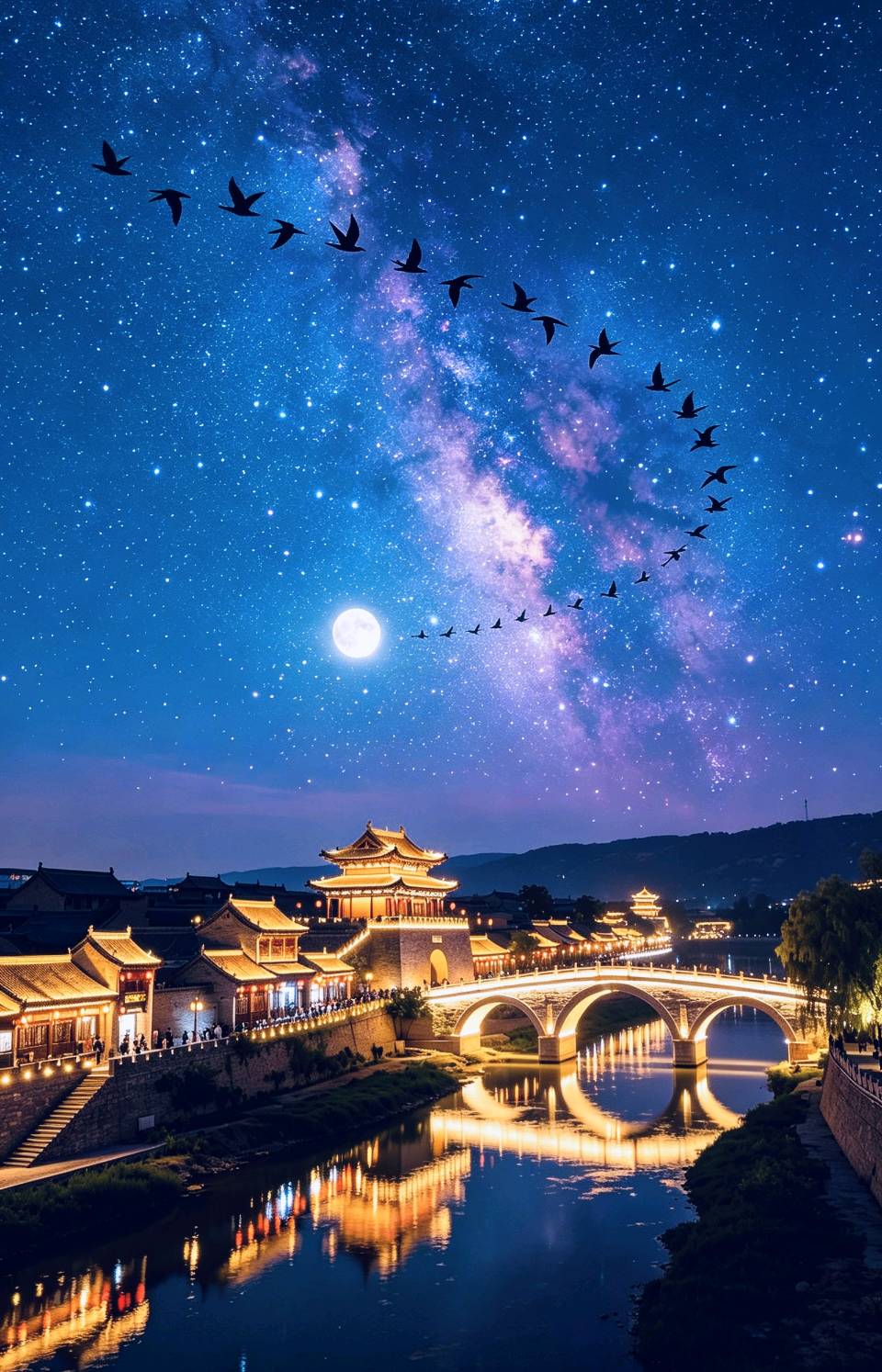 陕西诗人李安民《韩原七夕夜》(图14)
