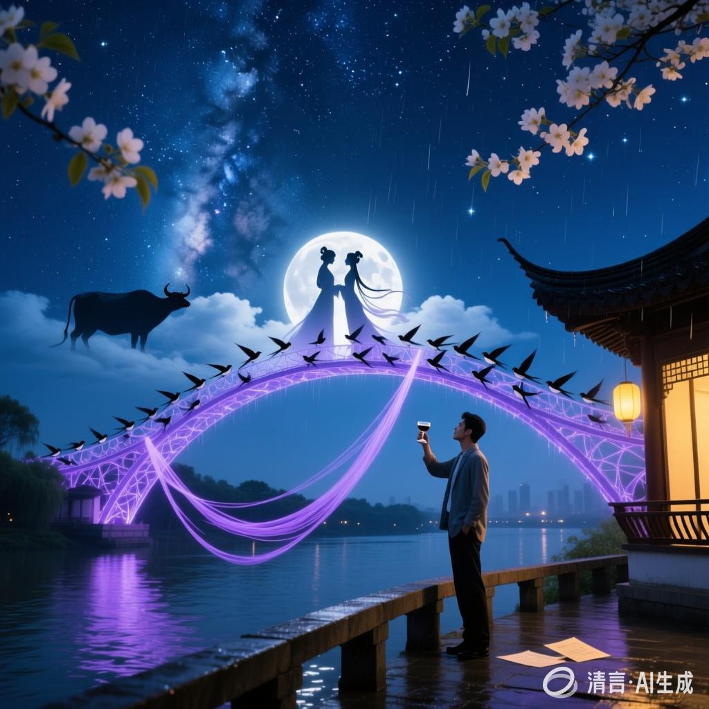【中国憨派文学】张维清:相约七夕(图2)