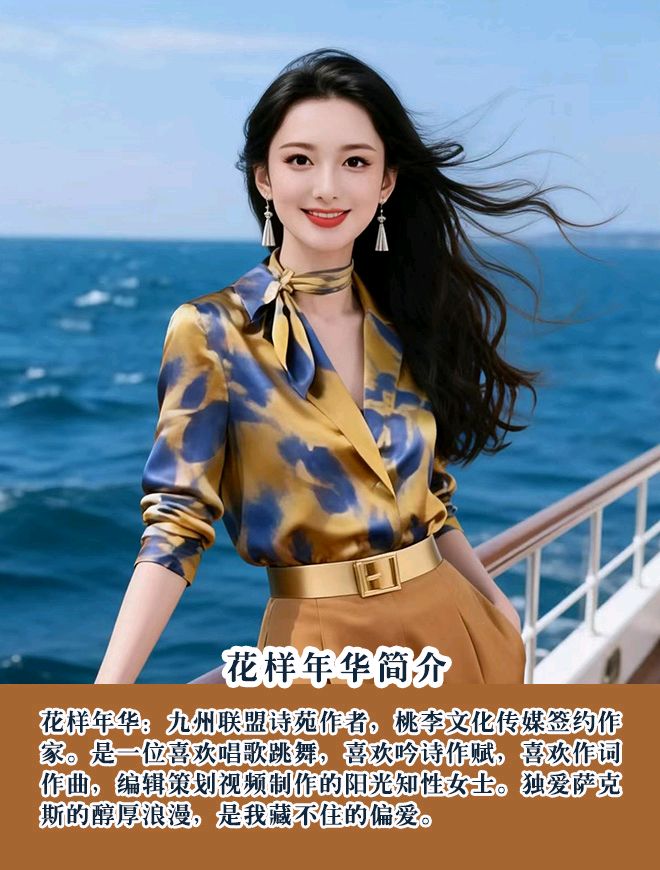 【晨花云汇】文化传媒 第137期/请欣赏20位精英老师大合诵《立秋后的温柔“虎”》作者: 花样年华/图片设计: 晨曦/头条制作、发布: 花样年华(图6)