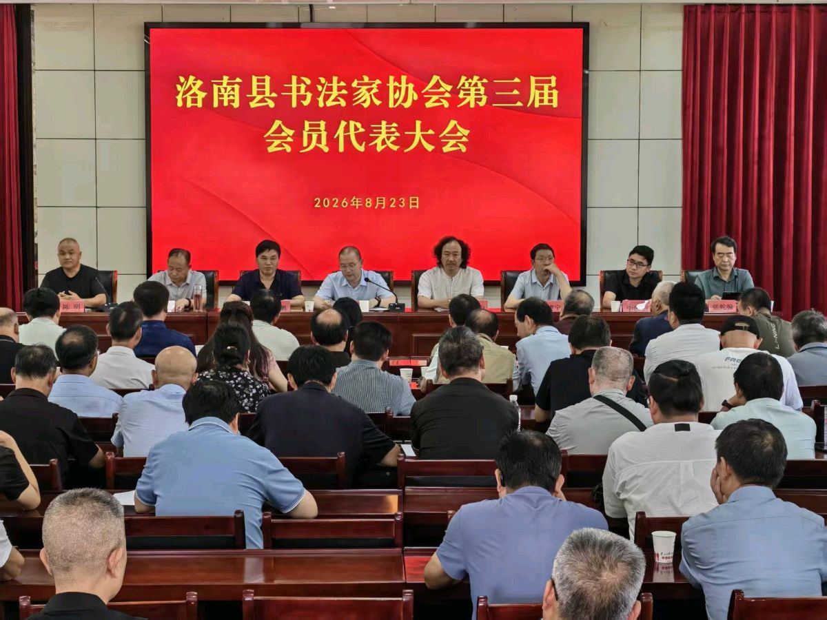 【金英伟 报道】赓续仓颉文脉 挥毫书写新篇——洛南县书法家协会第三届会员代表大会圆满落幕/金英伟(图6)