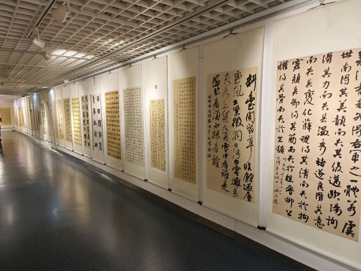 运城市第六届大中小学校师生书法篆刻展览在永济市开幕（图9）