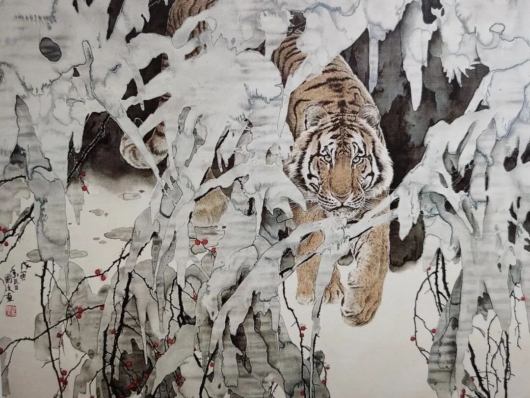 白国文《游艺求真》中国当代书画名家致敬文脉主题汇展（图10）