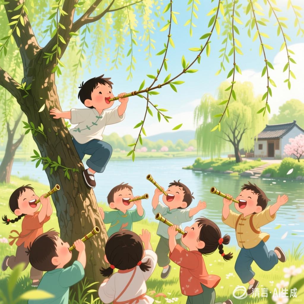 刘东军:【土掉渣·滑溜曲】吹柳哨(中国憨派文学)(图2)