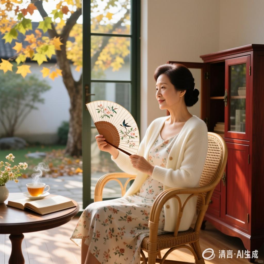 【中国憨派文学】童华:立了秋,把扇藏(图2)