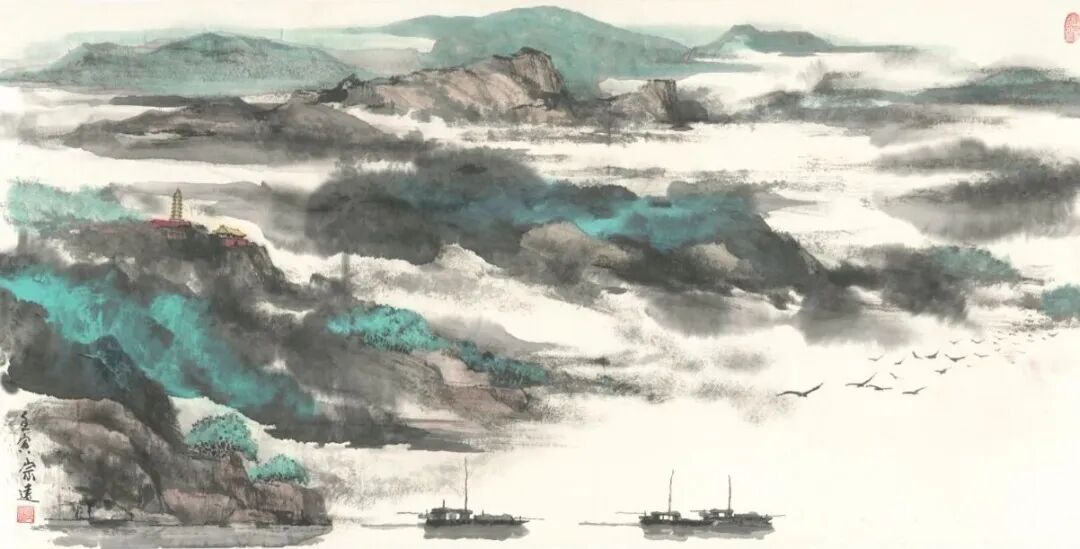 郜宗远《游艺求真》中国当代书画名家致敬文脉主题汇展（图21）