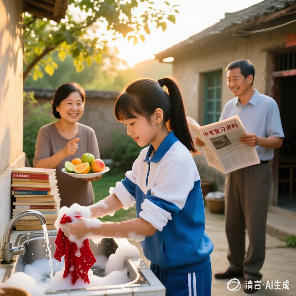 马淑云:【土掉渣·滑溜曲】小丫洗衣服(中国憨派文学)(图2)