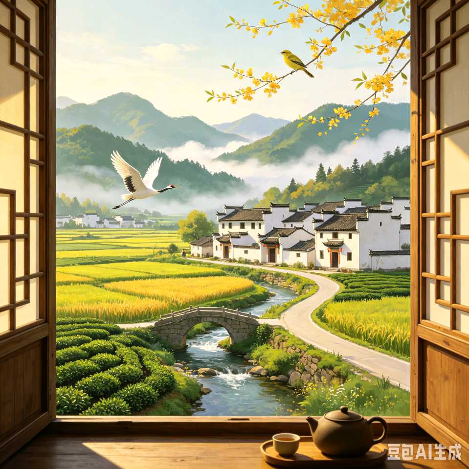 七律·赞东黄山白地高甲《徽韵田园居度假村》（两首）作者：喻忠国 （安徽旌德） [中国现代诗歌文化传媒]（图6）