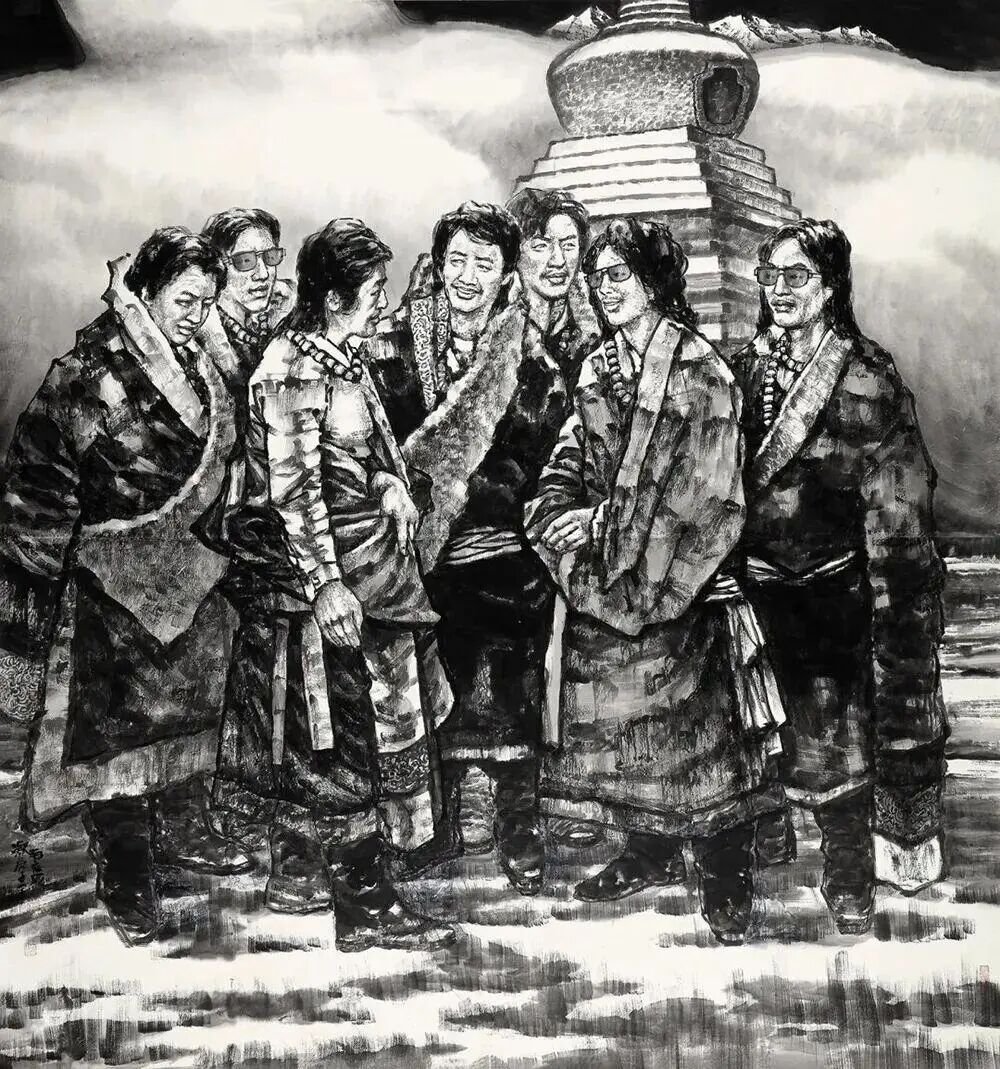 毛志成《游艺求真》中国当代书画名家致敬文脉主题汇展（图10）