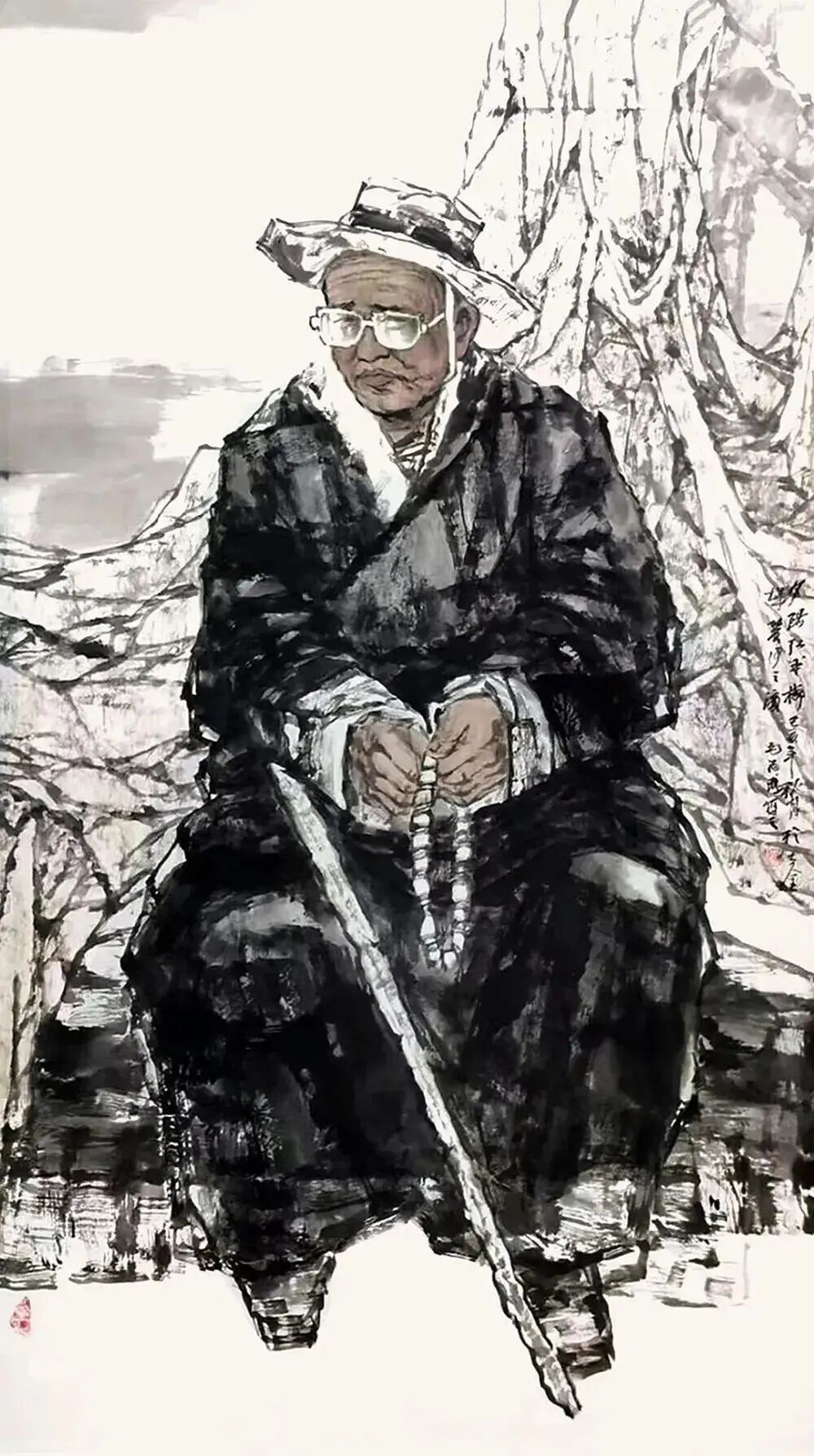毛志成《游艺求真》中国当代书画名家致敬文脉主题汇展（图15）