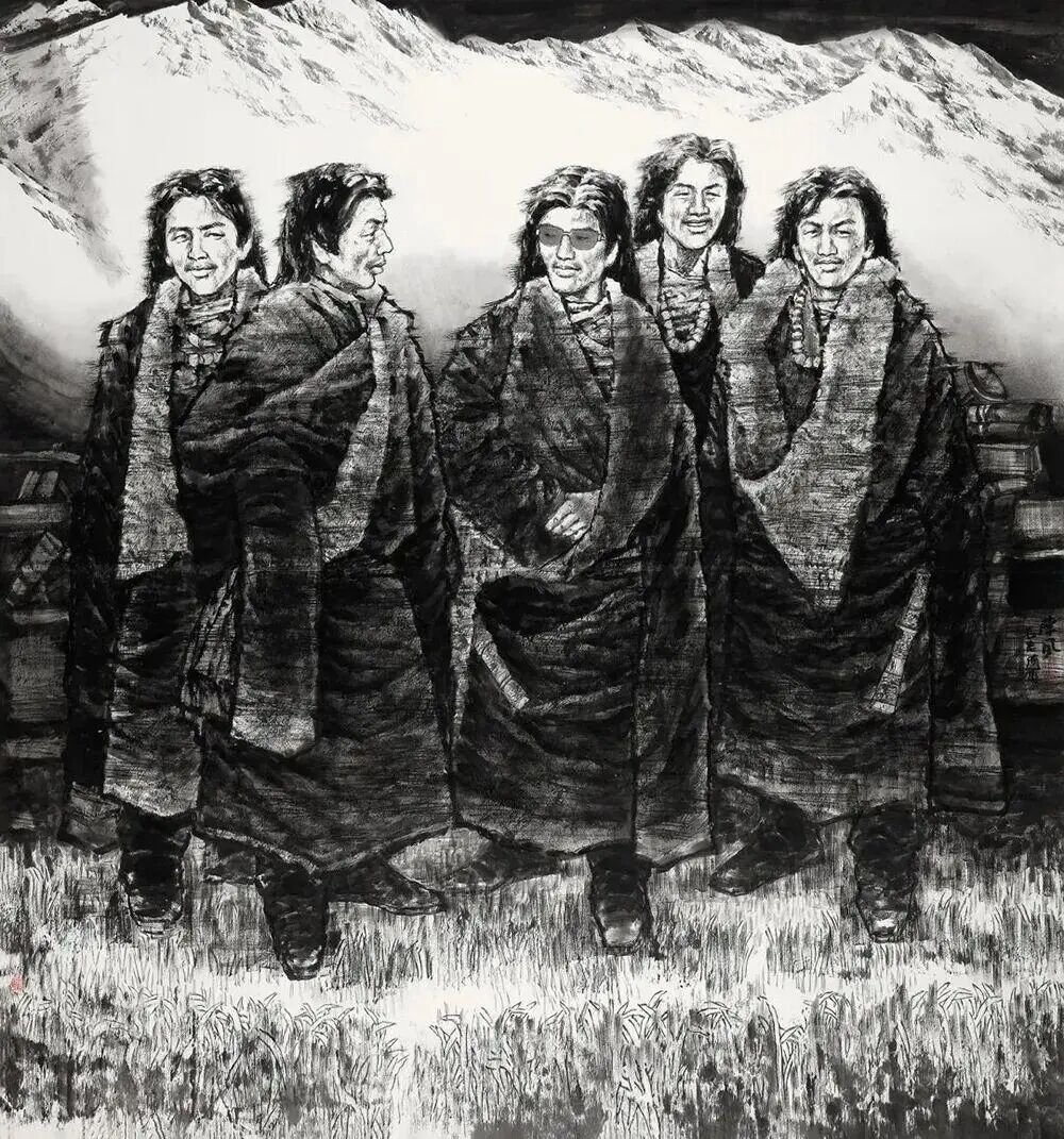 毛志成《游艺求真》中国当代书画名家致敬文脉主题汇展（图4）
