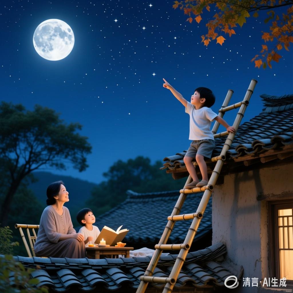 李云雷：【土掉渣·滑溜曲】屋顶乘凉 （中国憨派文学）（图2）