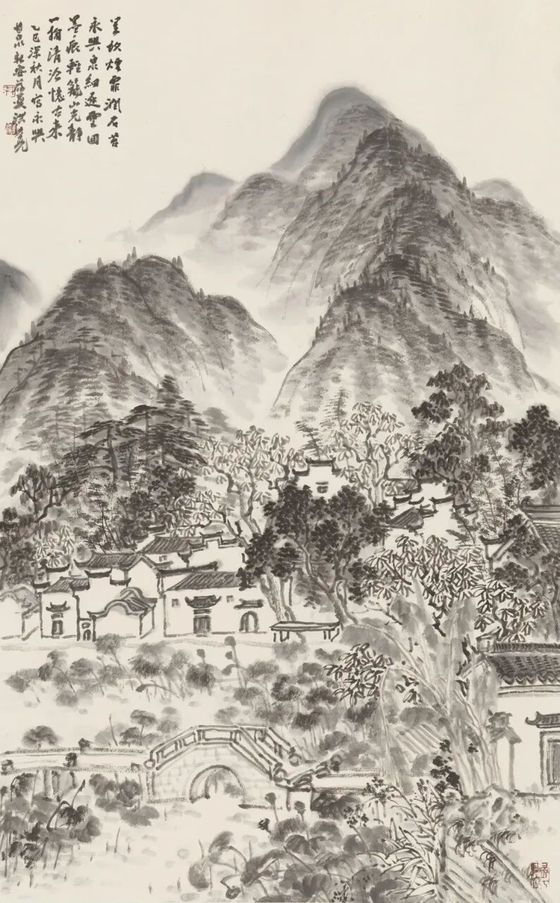 洪大亮《游艺求真》中国当代书画名家致敬文脉主题汇展（图9）