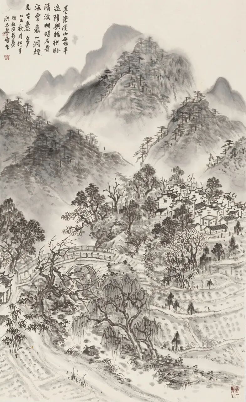 洪大亮《游艺求真》中国当代书画名家致敬文脉主题汇展（图10）